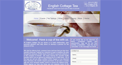 Desktop Screenshot of englishcottagetea.com